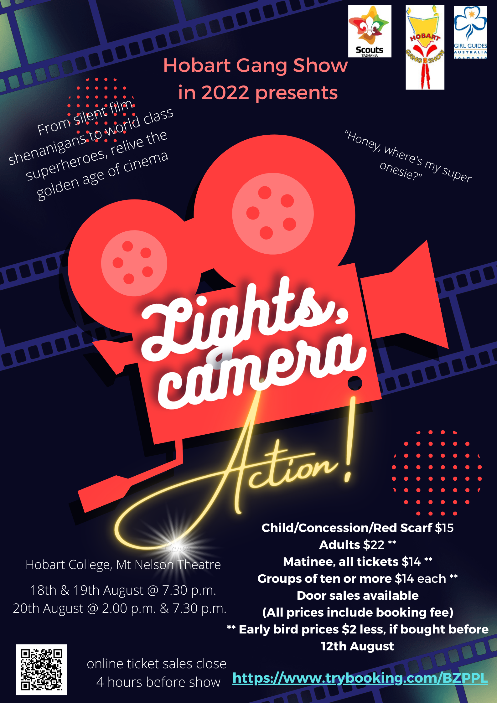 HOBART GANG SHOW 2022 Tickets, Mount Nelson Theatre, Mt Nelson