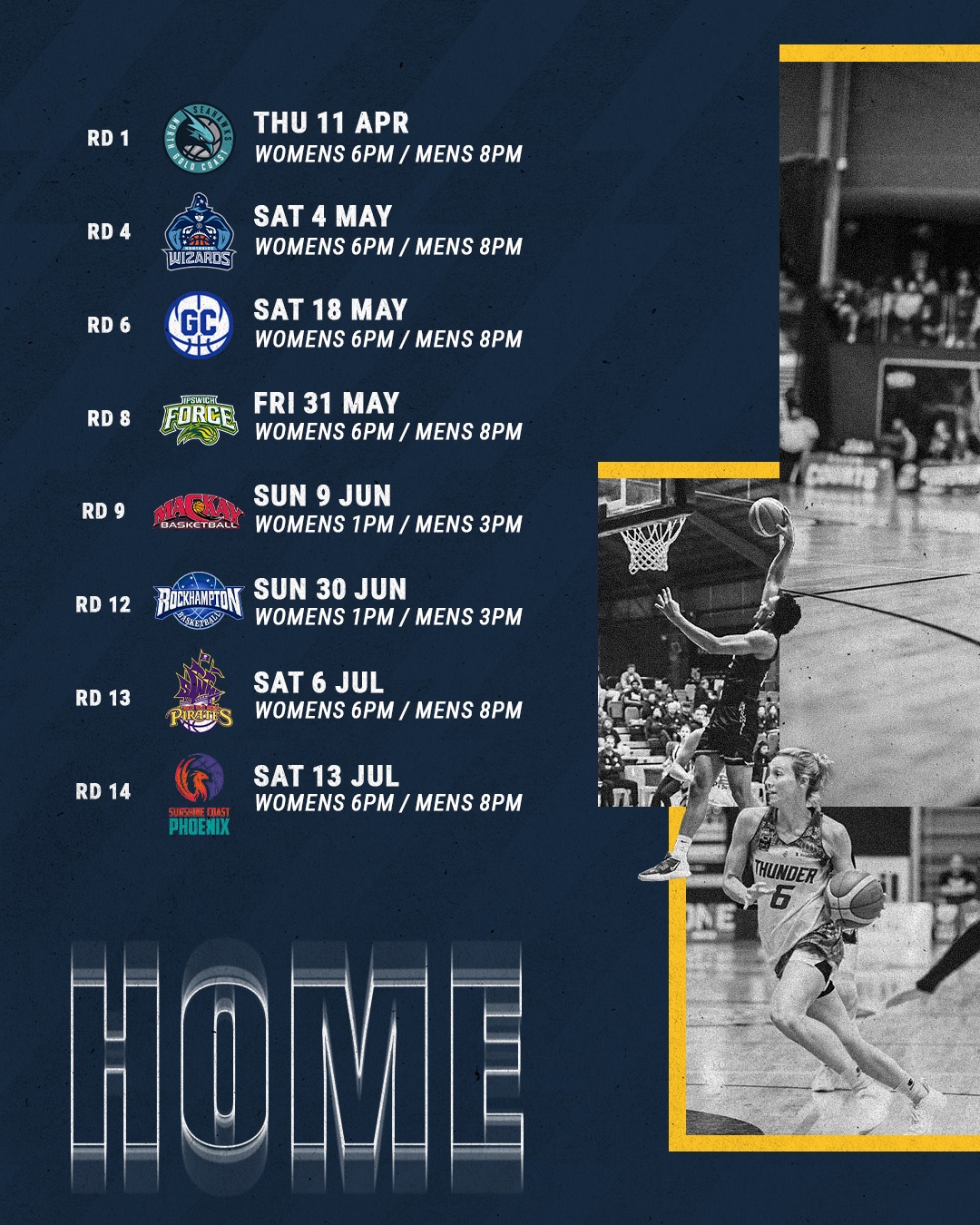 Logan Thunder NBL1 North 2024 Season Membership Tickets, Bendigo Bank