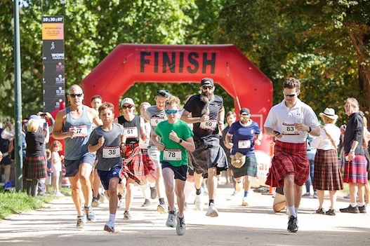 The Big Melbourne Kilt Run on The Tan