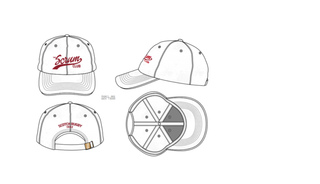 2025 Scrum Club White Cap