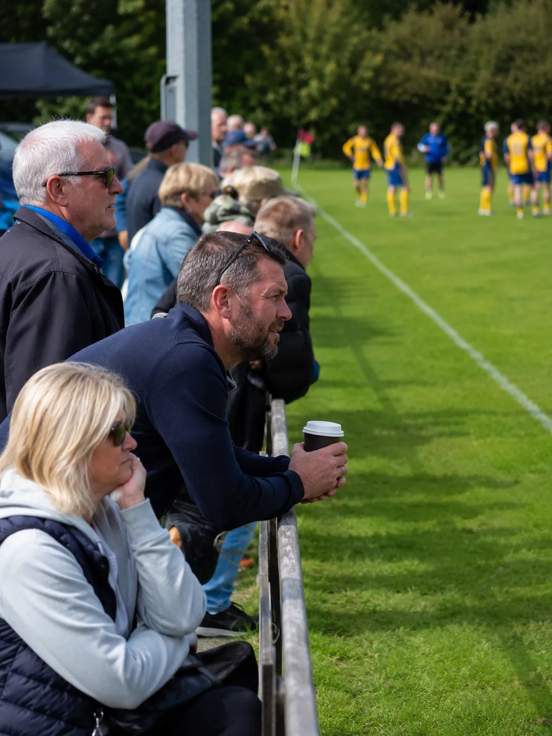 Supporters at a club match day