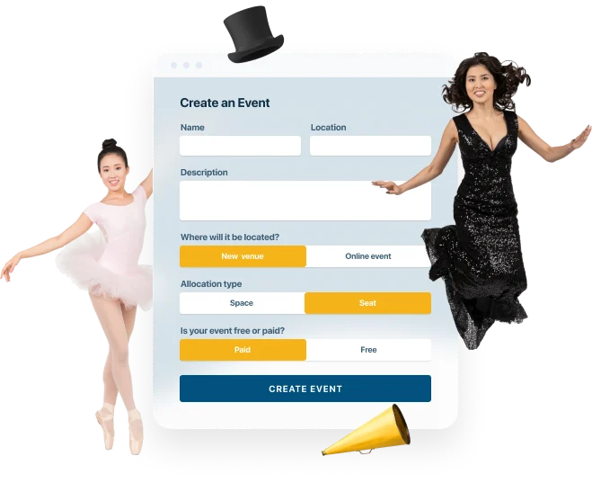 The easiest way to sell your event tickets online