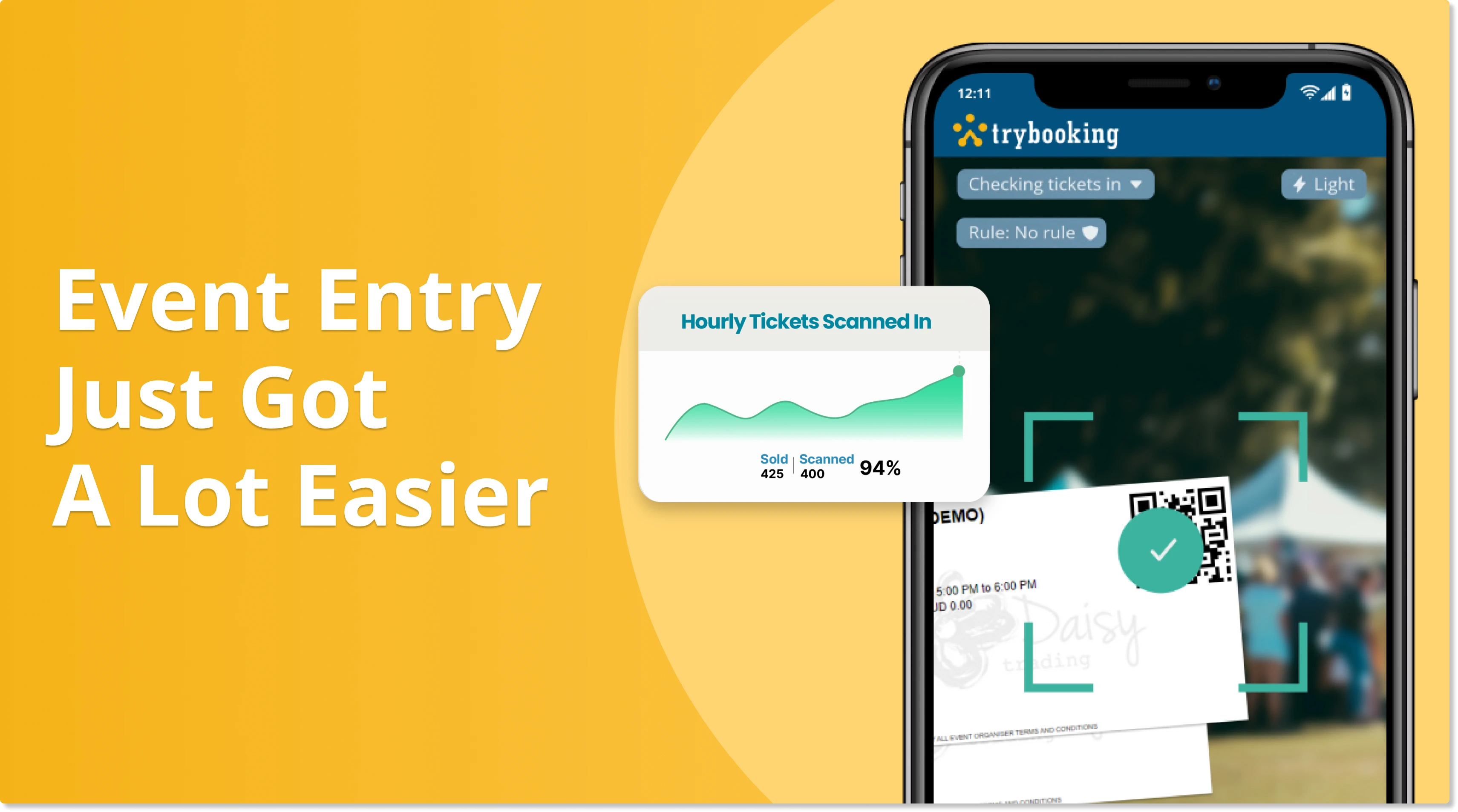 Upgrade Your Entry Experience With TryBooking Scanning App