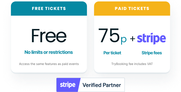 Receive event payments directly via Stripe