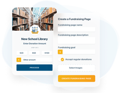 Create Fundraising Pages