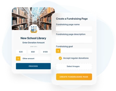 Create Fundraising Pages