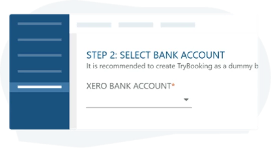 Select Xero Accounts and Tracking Codes)