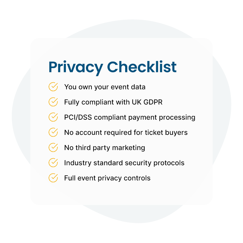 Safe and secure ticketing