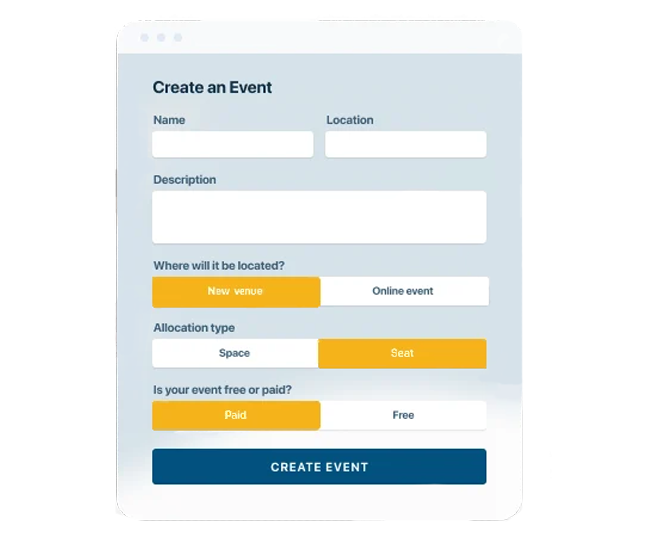The easiest way to sell your event tickets online