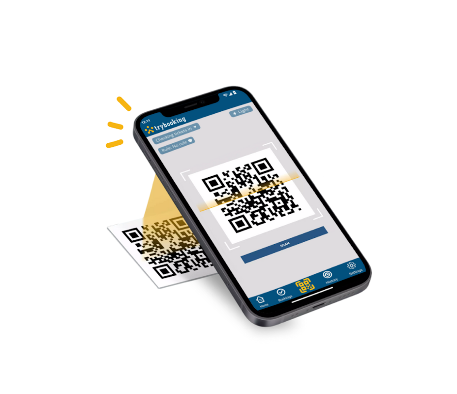 Manage entry with our simple scanning app