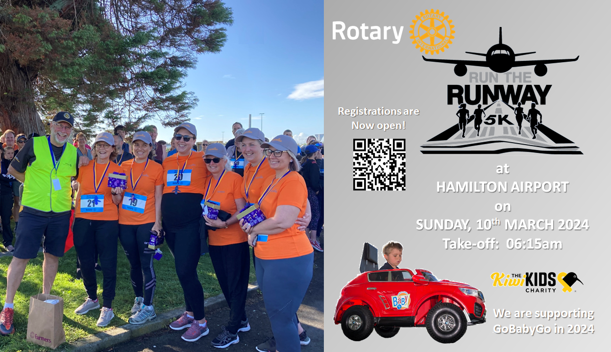 Rotary Run The Runway 2024 Tickets, Hamilton Regional Airport, Hamilton