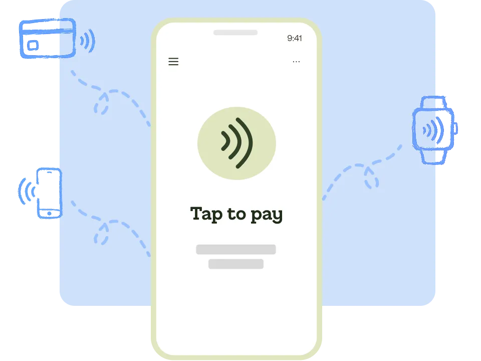 Accepting payments on phone