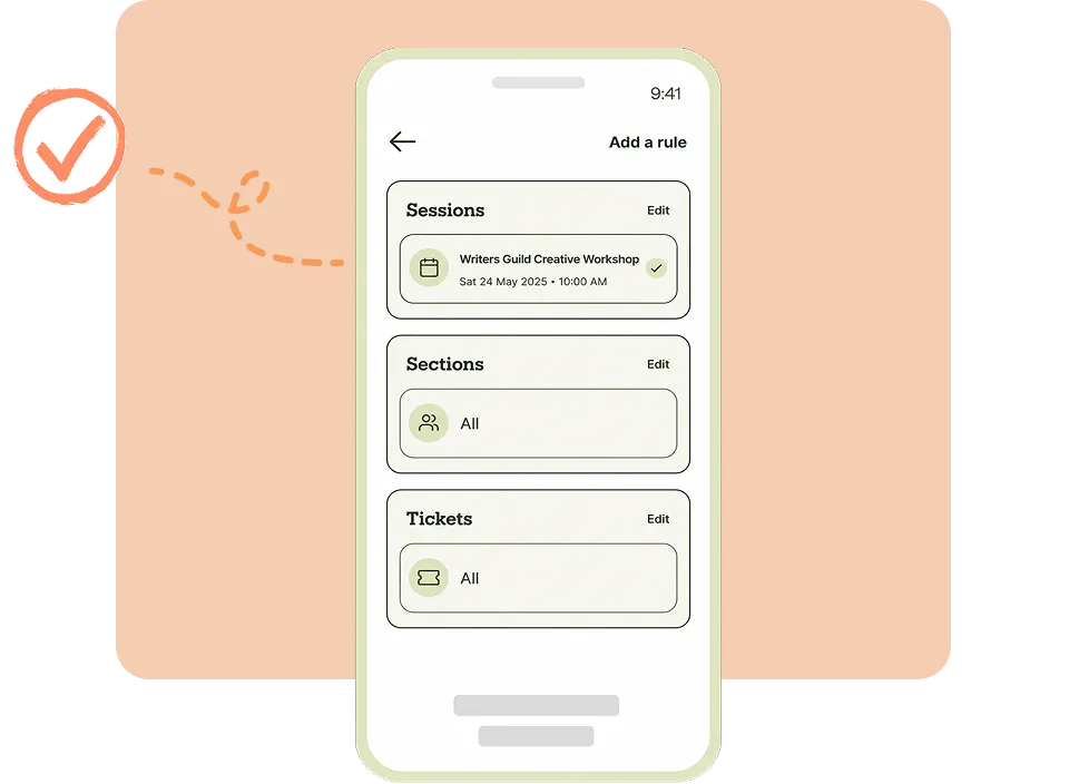 Advanced scanning rules interface