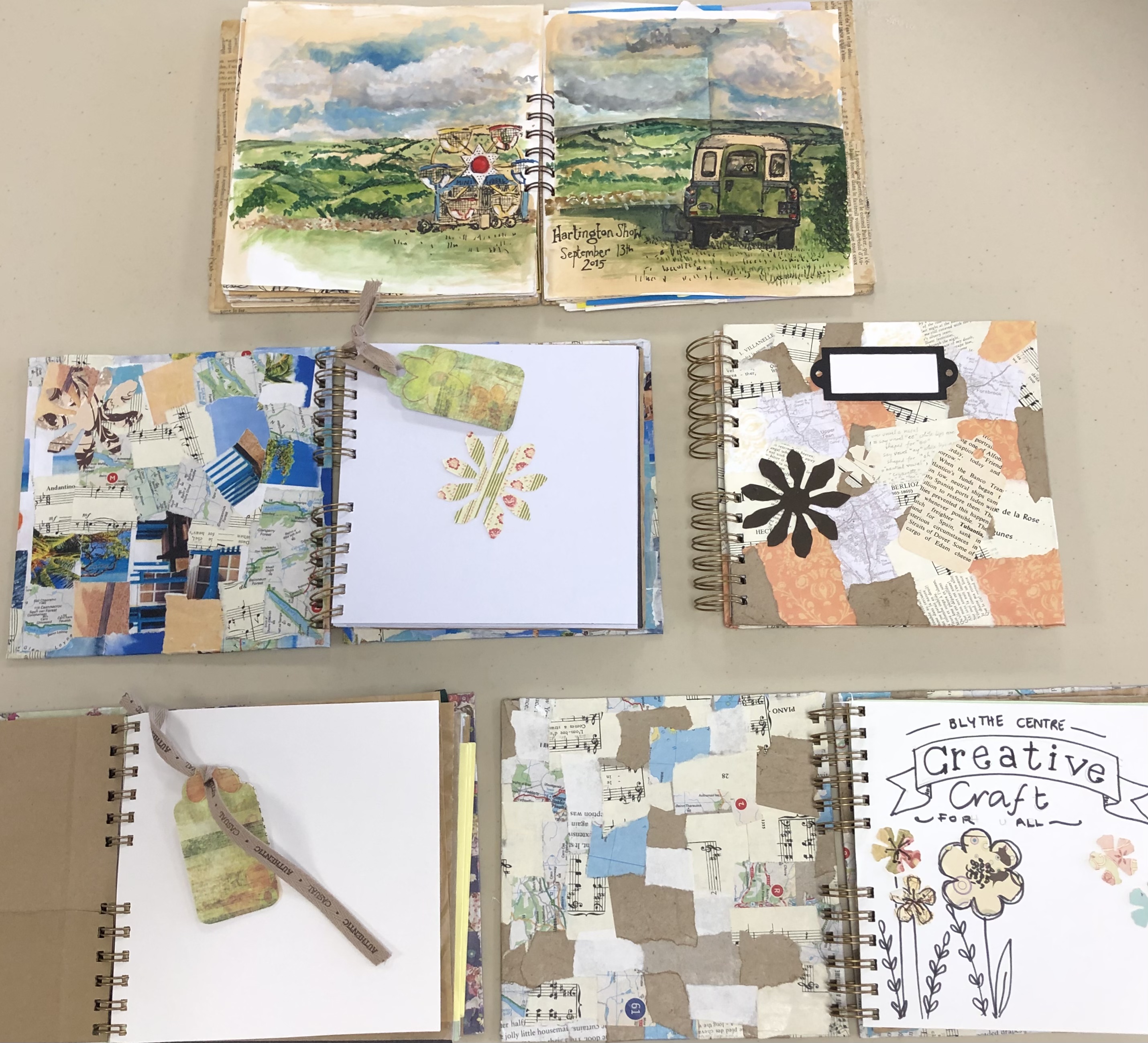Books created in our workshop sessions