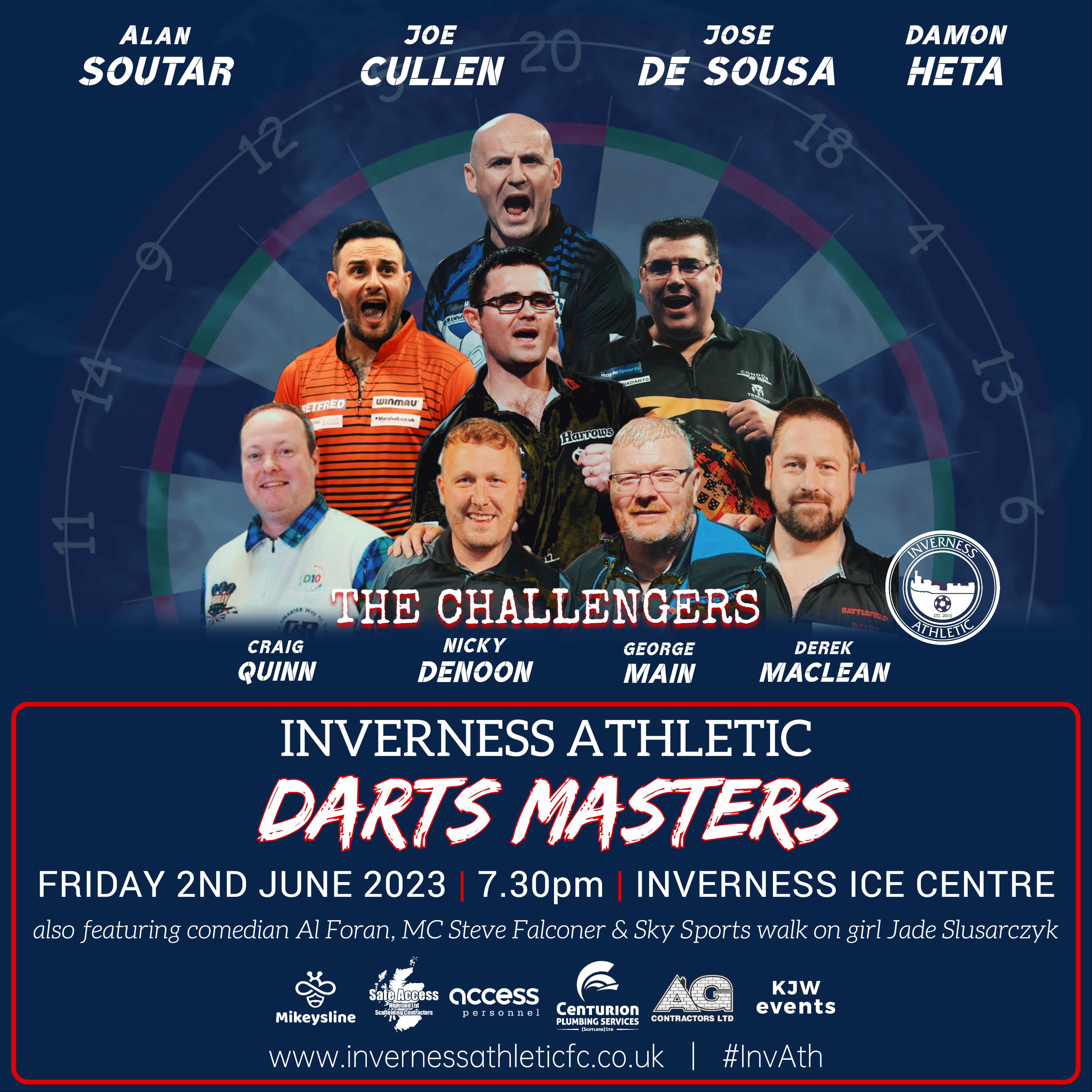 INVERNESS ATHLETIC DARTS MASTERS Tickets, INVERNESS ICE CENTRE