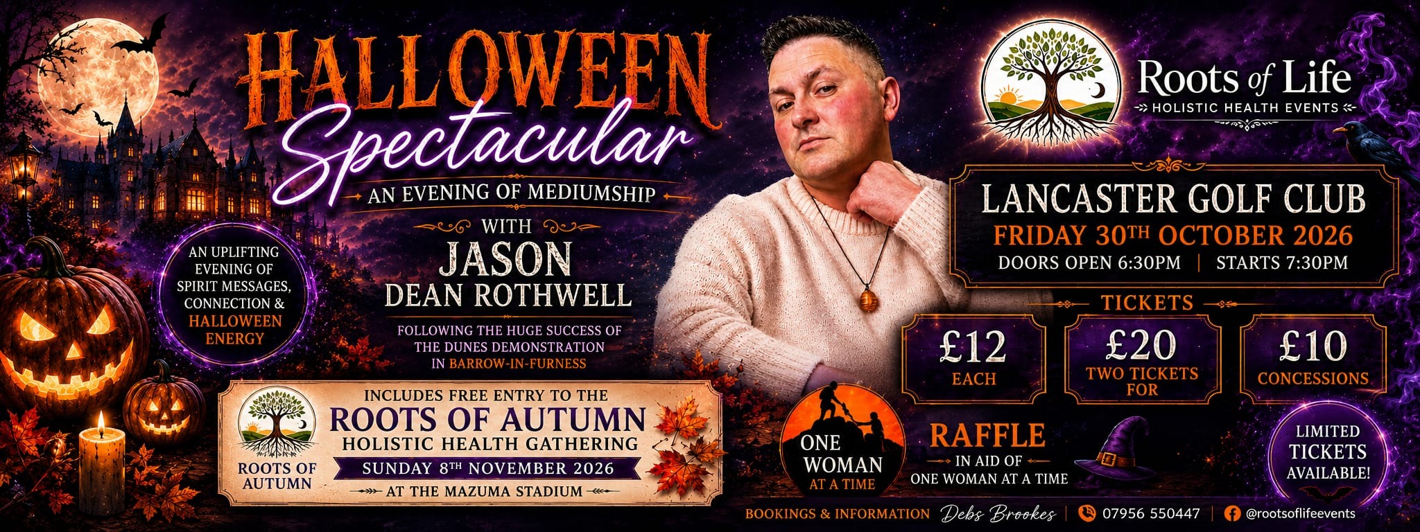 Halloween Spectacular - with Medium Jason Dean Rothwell Tickets ...
