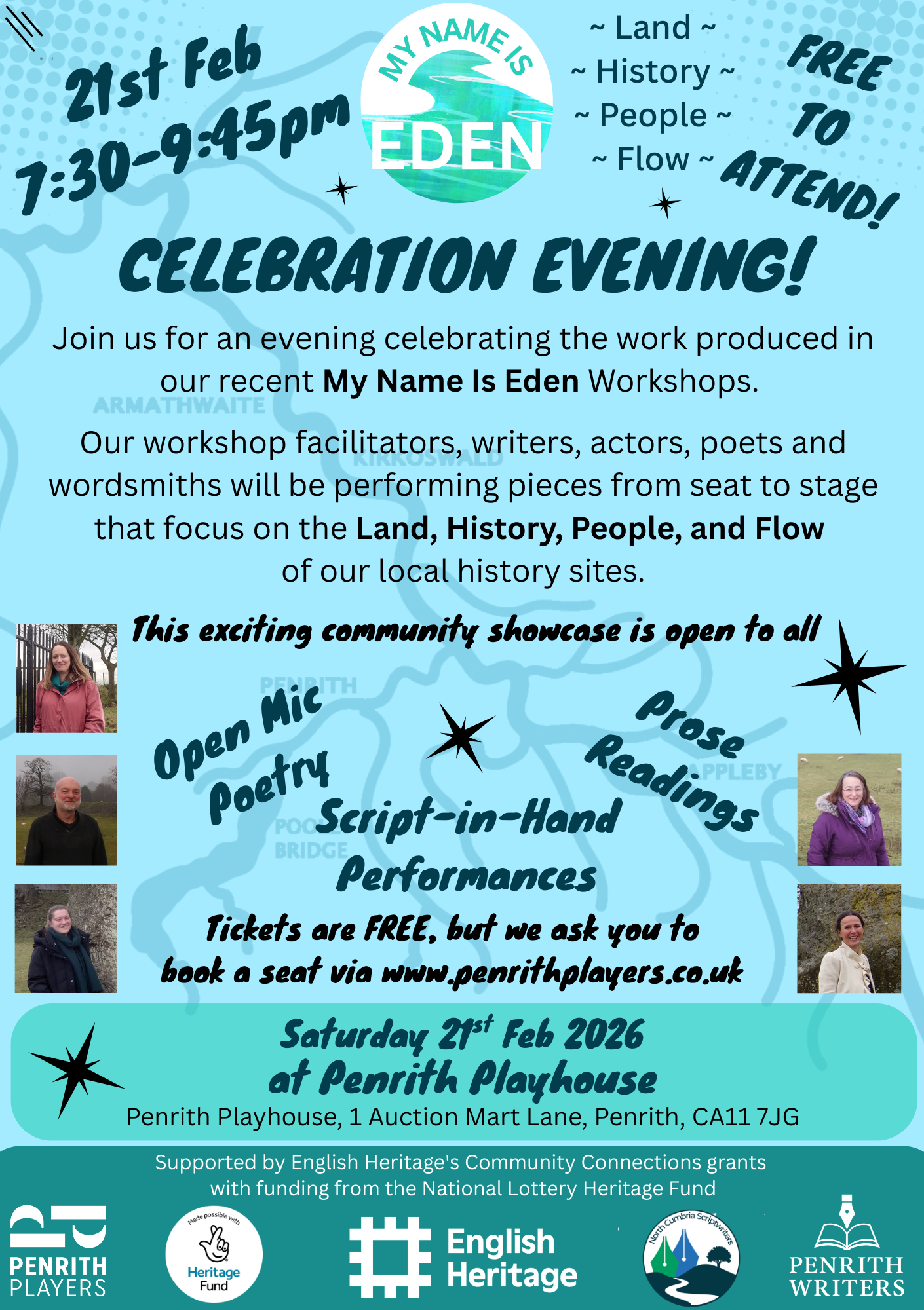 My Name Is Eden – Celebration Evening