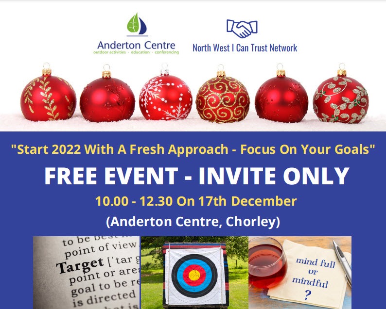 Christmas 2022 In The Northwest Start 2022 With A Fresh Approach - Focus On Your Goals" Tickets, North West  I Can Trust Network, Chorley | Trybooking United Kingdom