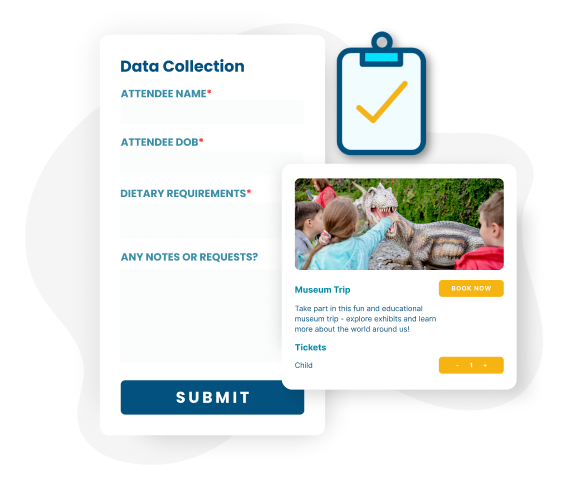 Collect data using Custom Forms