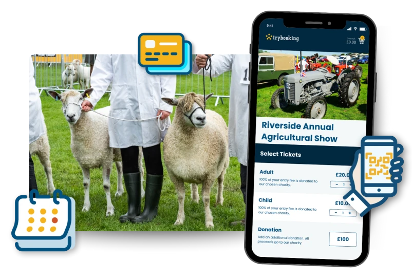 Ticketing for county and agricultural shows