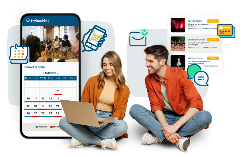 The easiest way to sell tickets online and in person