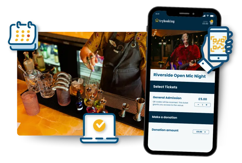 Ticketing for hospitality venues