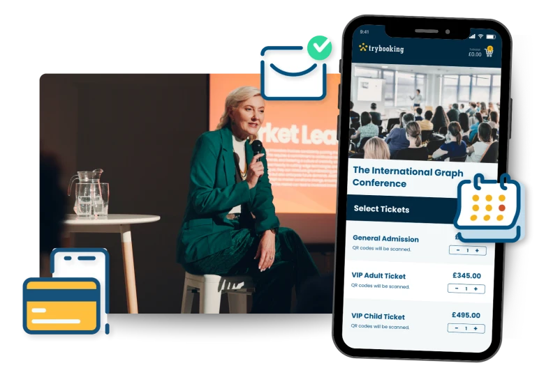 Event ticketing for business events